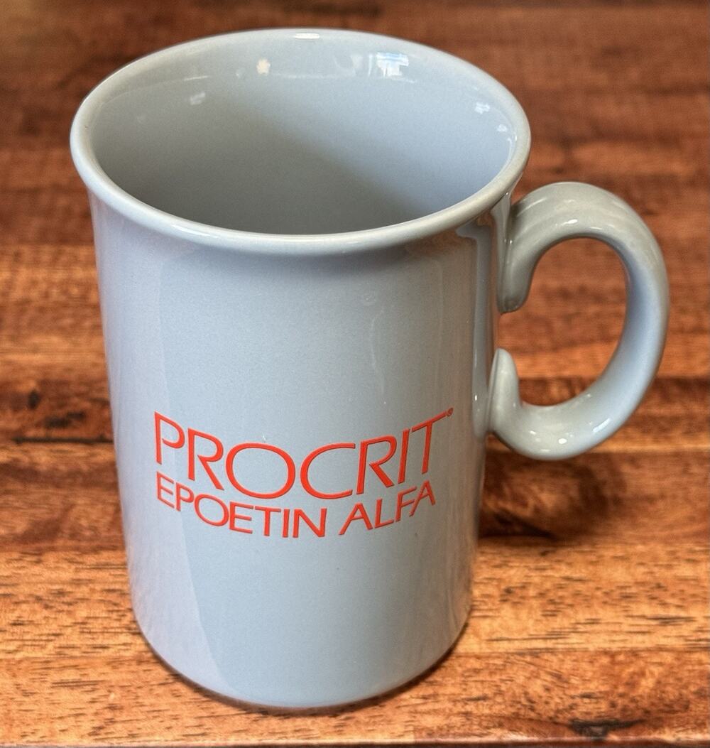 Procrit (epoetin alfa) Pharmaceutical Promo Coffee Mug ANNA